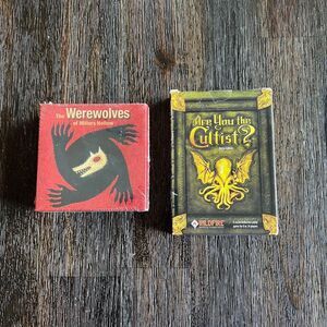 The Werewolves of Millers Hollow & Are You the Cultist? Party Edition Games